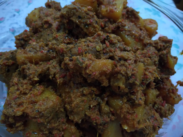 Anti Ribet, Buat Rendang daging kentang Anti Gagal