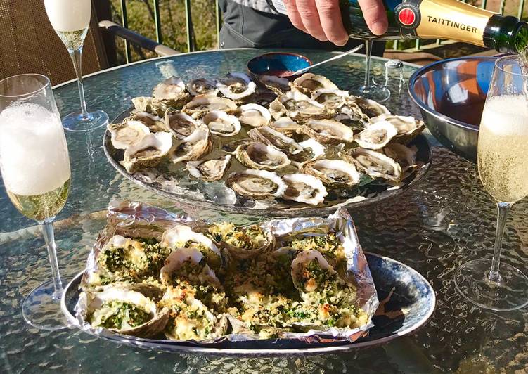 Recipe of Homemade Oysters Rockefeller