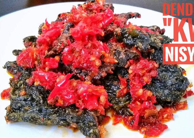 Resep Dendeng Kw Alias Dendeng Daun Singkong 😗 Oleh Nisyah 🍒 Cookpad