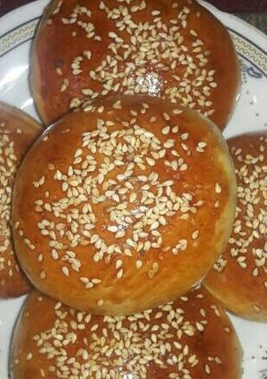 صورة لوصفة عیش البرجر الجمیل