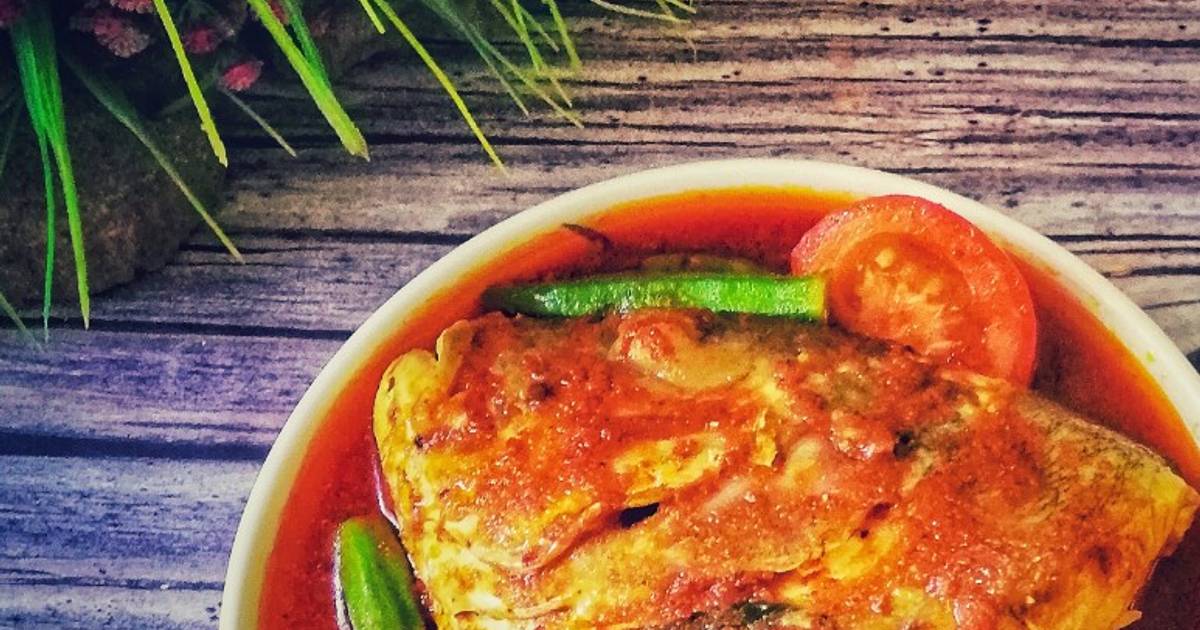 Resipi Asam Pedas Kepala Ikan Nyok Nyok Oleh Norashikin Rahmat Cookpad