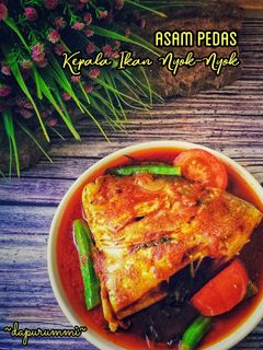Gambar Asam Pedas Kepala Ikan Nyok-Nyok