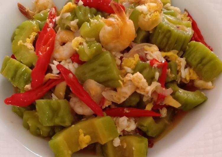 Resep Oseng pare udang, Lezat