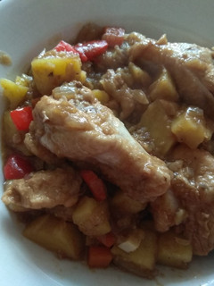 Una foto de Pollo a la cerveza