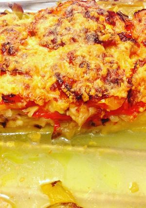 Una foto de Verduras al horno