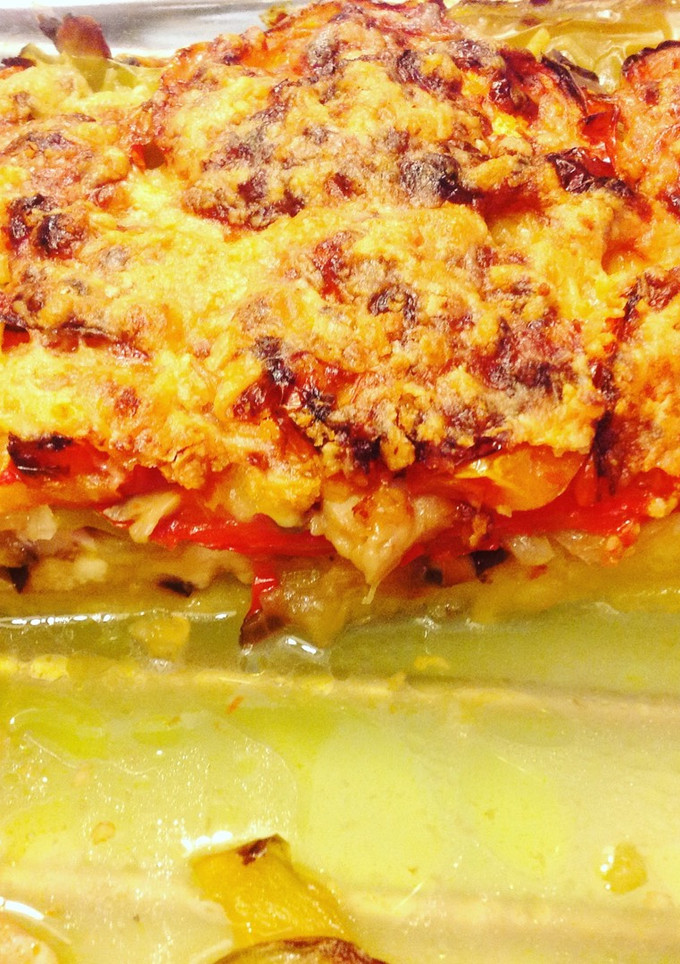 Una foto de Verduras al horno