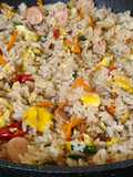 Nasi Goreng Sosis Wortel