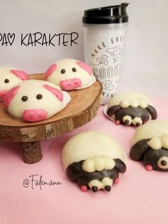 Foto resep Bakpao karakter