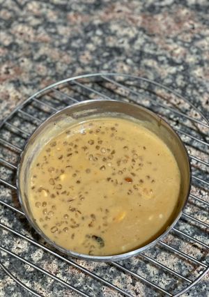 A picture of Sabudana kheer/sago payasam.