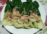 Gambar tumis pokcoy ayam filet