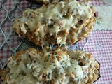 Berenjenas rellenas de champiñones frescos y atún