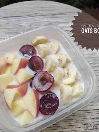 Cara Gampang Membuat Resep  Overnight Oats Box yang Menggugah Selera, Lezat