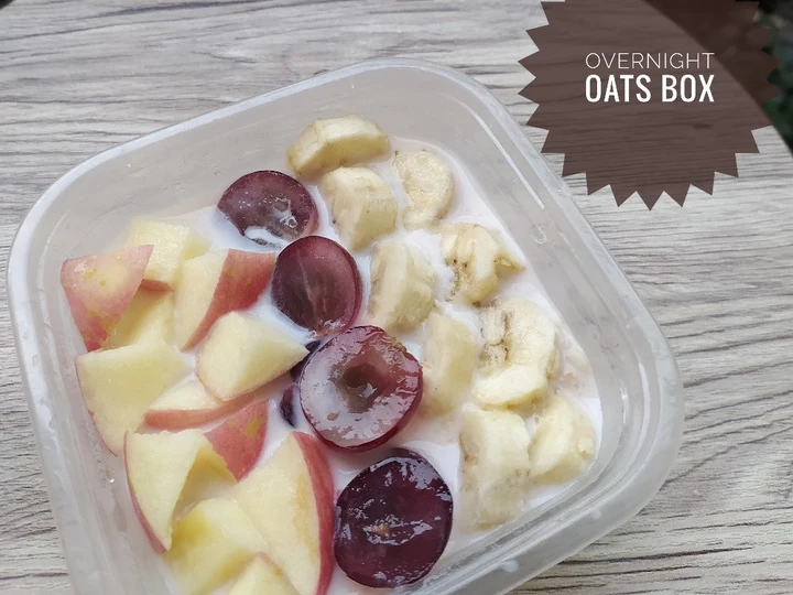 Cara Gampang Membuat Resep  Overnight Oats Box yang Menggugah Selera, Lezat