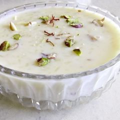 A picture of Rice kheer.