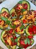 Taco Stuffed Avocado's