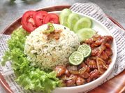 Gambar lauk nasi daun jeruk
