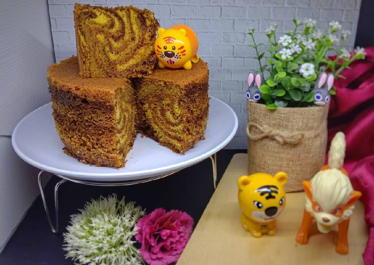 Resep Bolu Macan/Tiger Cake Anti Gagal