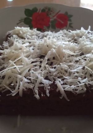 Foto resep Brownies panggang telur bebek sederhana (no mixer)