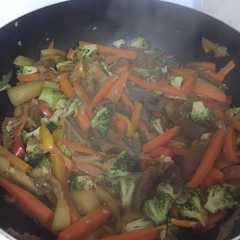 Una foto de Ensalada de Vegetales