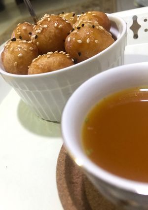 صورة لوصفة لقيمات مهاوي