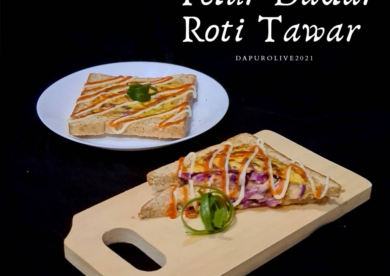 Telur Dadar Roti Tawar