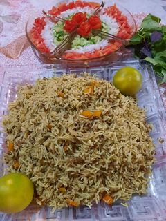 عکسی از دستور سالاد و دمپختک شیرازی