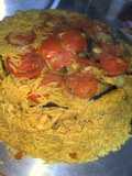 Maqluba with Chicken Breast