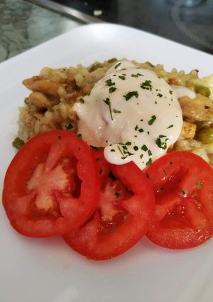 Csirke-jambalaya recept fotója