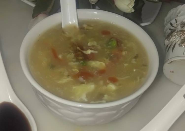 Simple Way to Make Homemade Vegetable corn soup