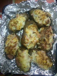 Una foto de Papas rellenas cremosas