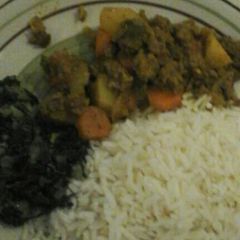 A picture of Spicy mince.