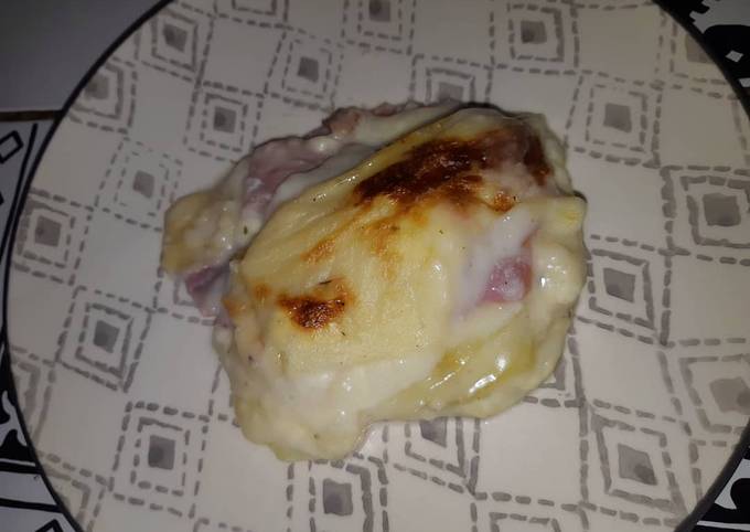 Recette Savoureux Gratin-raclette