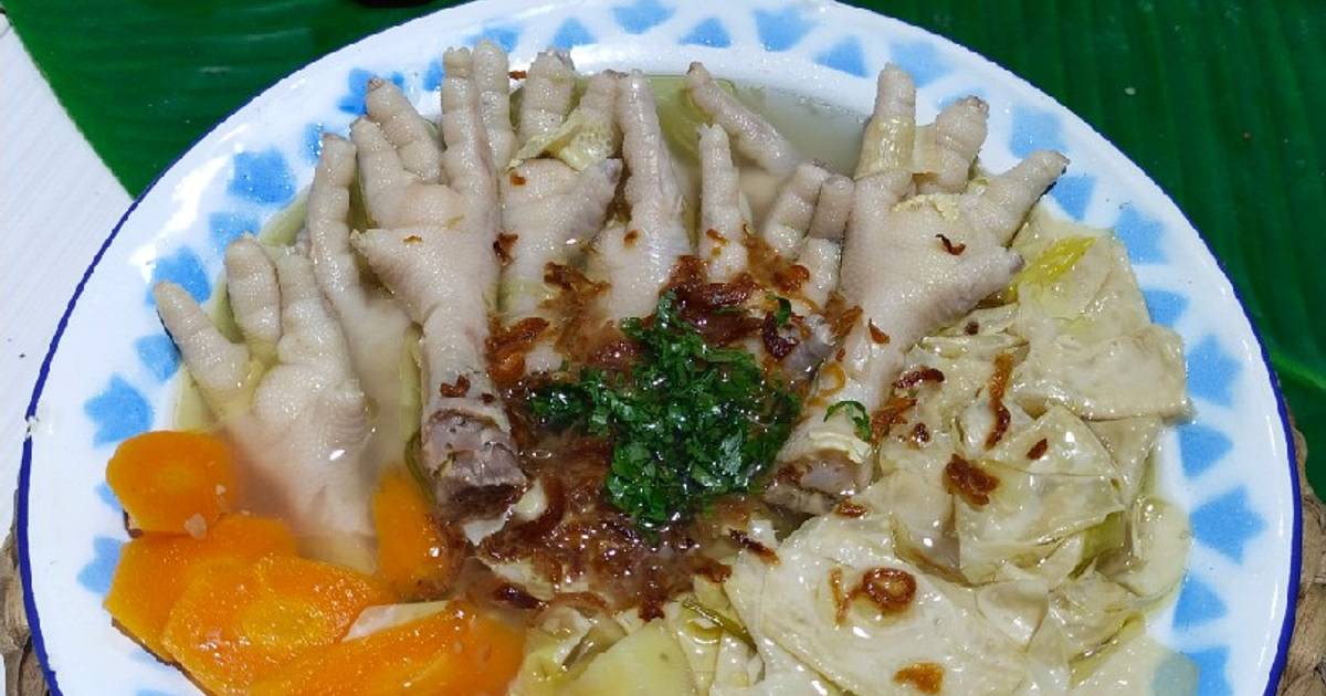 Resep Sop Ayam Kembang Tahu Oleh Citra Risa Septiani Cookpad