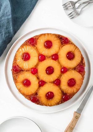 A picture of Pineapple Upside Down Cake.
