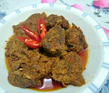 Popular Recipe Beef Rendang Delicious Nutritious