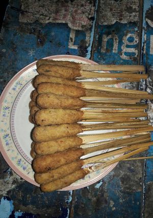 Foto resep Sate ikan kelapa