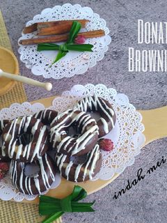 Foto resep Donat Brownies / Brownies Donat