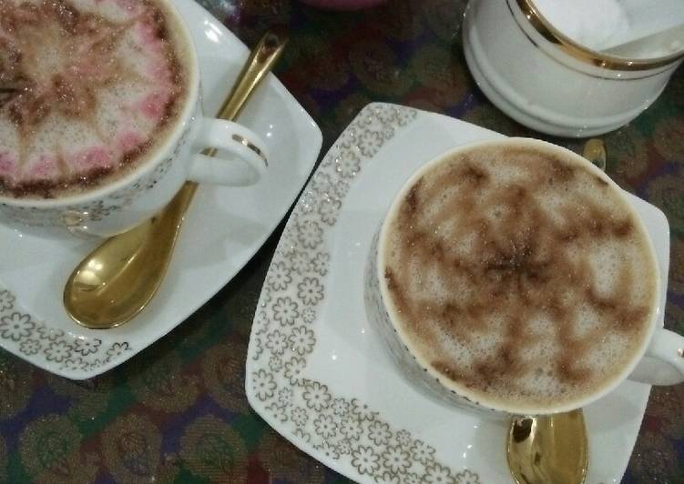 Recipe of Homemade Cappuccino Latte art