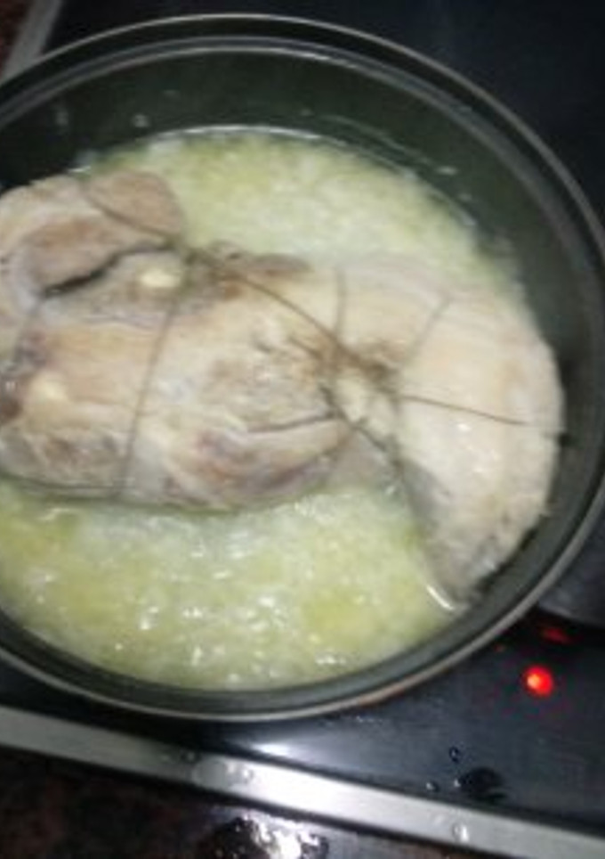 Una foto de Lomo de Cerdo con Leche