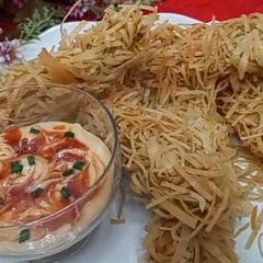 A picture of Crispy Thread Chicken.