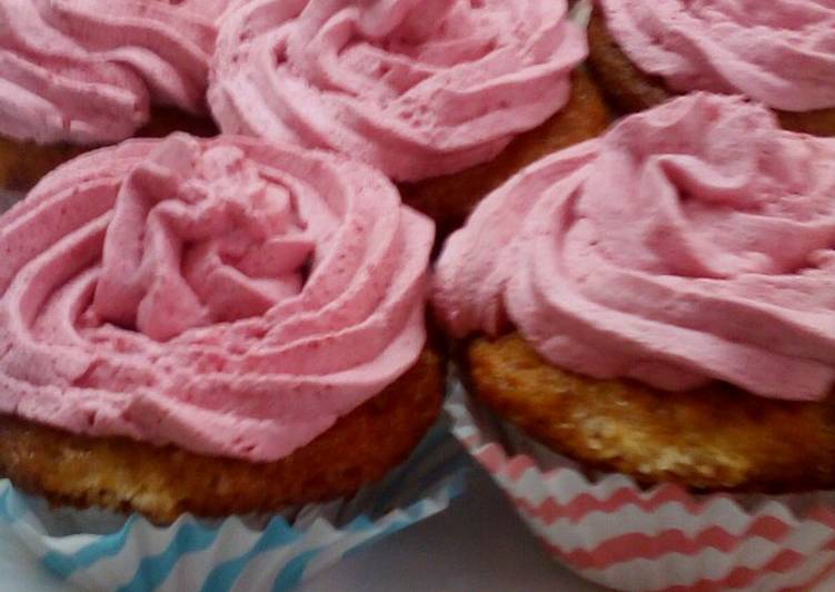 Szederhabos, szedres muffin