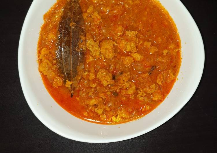 Minced Chicken Curry