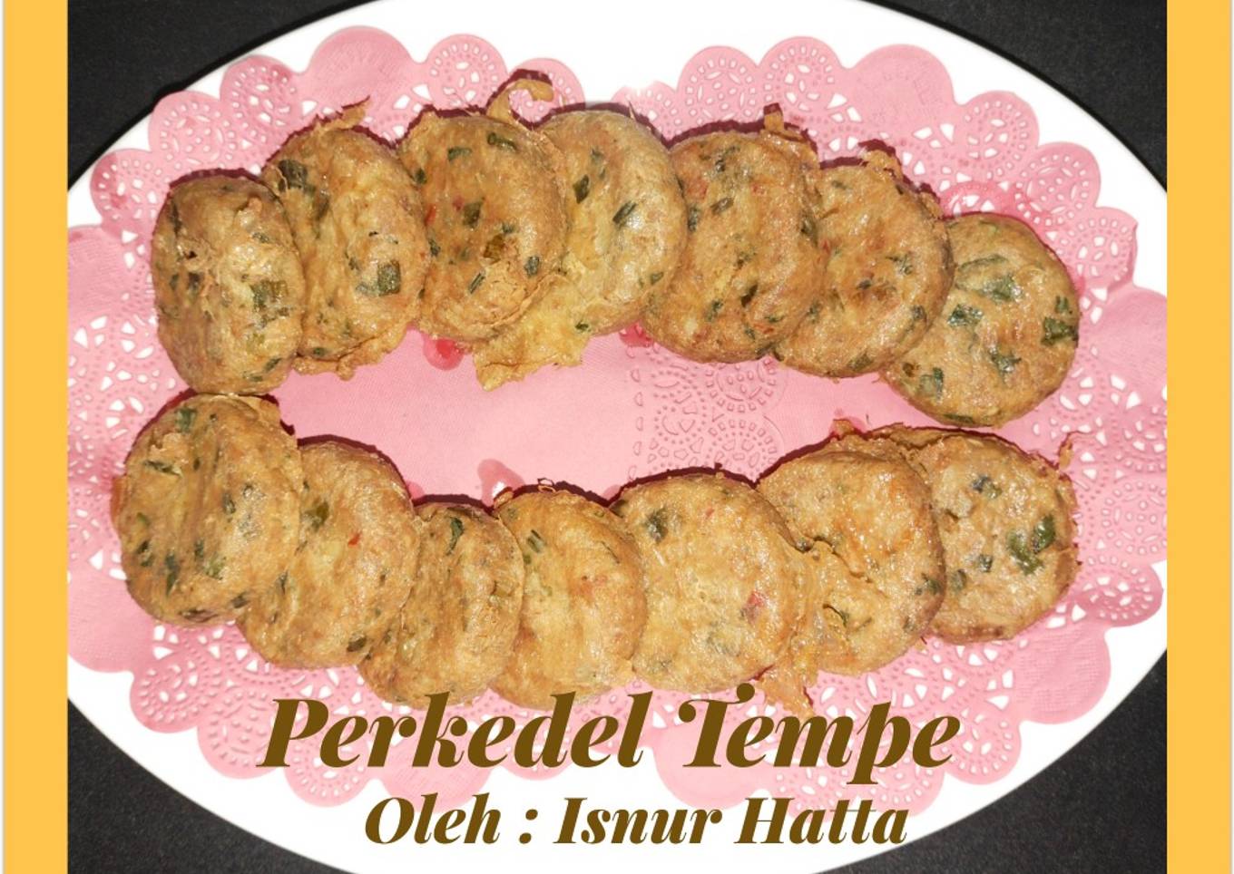 Perkedel Tempe