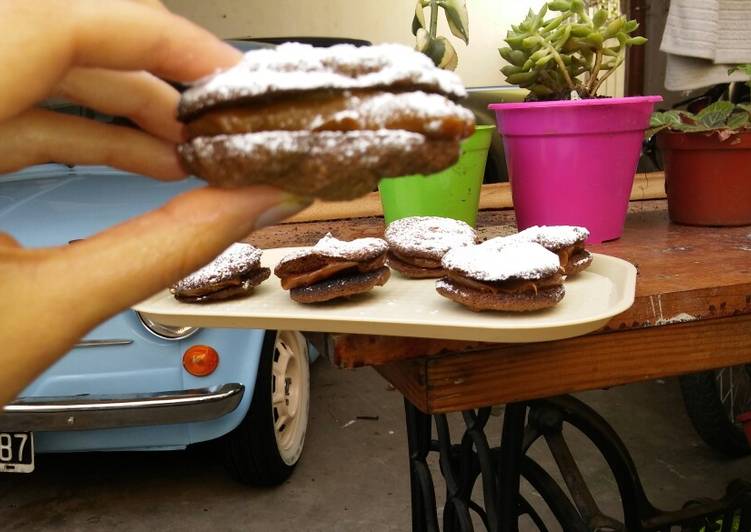 Alfajores merengados sin tacc
