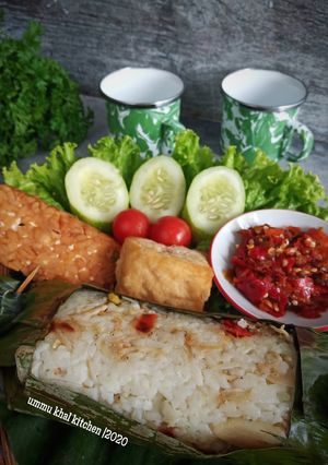 Foto resep Nasi Bakar Gurih