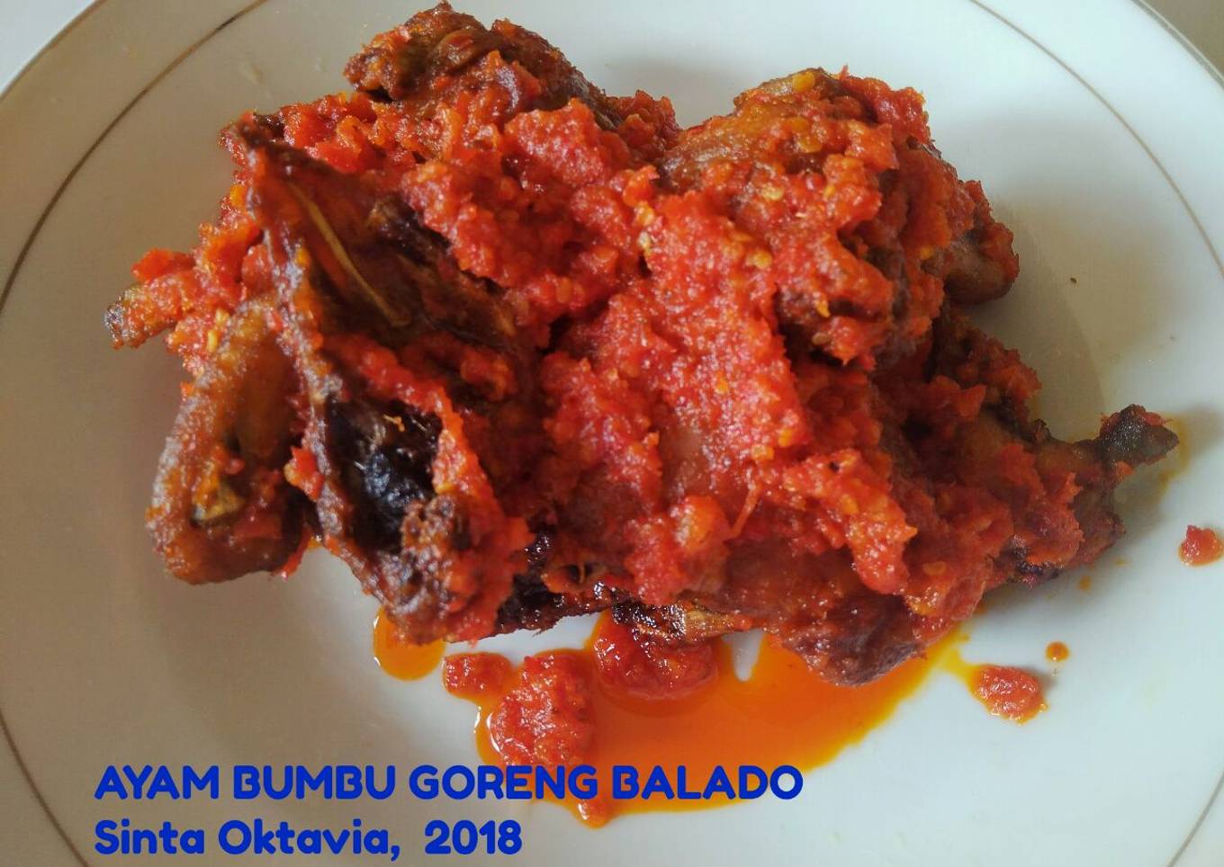 Ayam Bumbu Goreng Balado