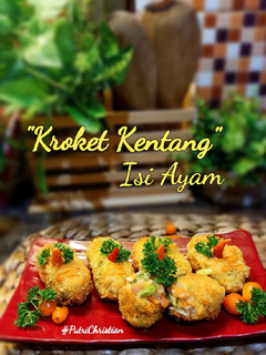 Foto resep Kroket kentang isi ayam