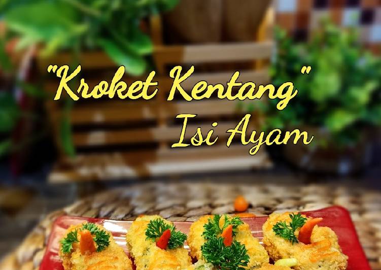 Kroket kentang isi ayam