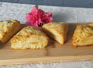 Una foto de Scones de queso azul