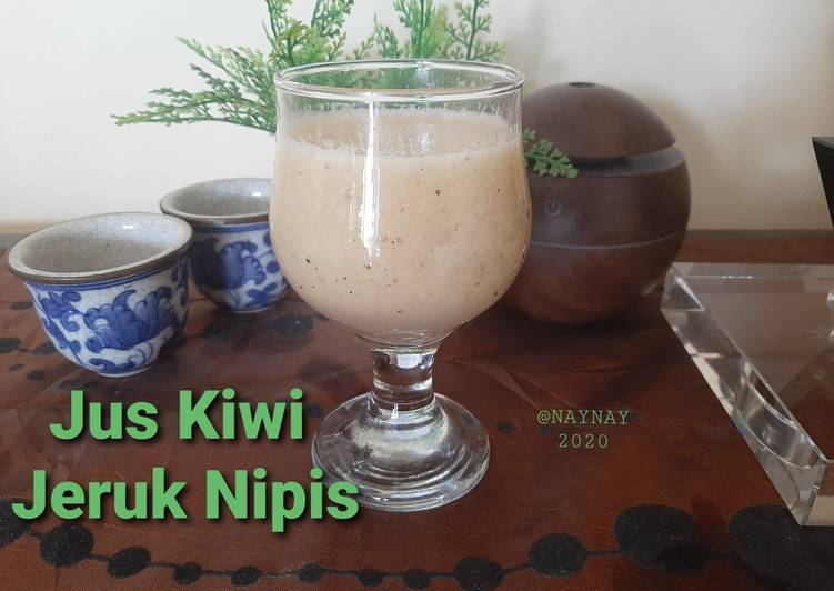 Cara Gampang Menyiapkan Jus Kiwi Jeruk Nipis yang Sempurna